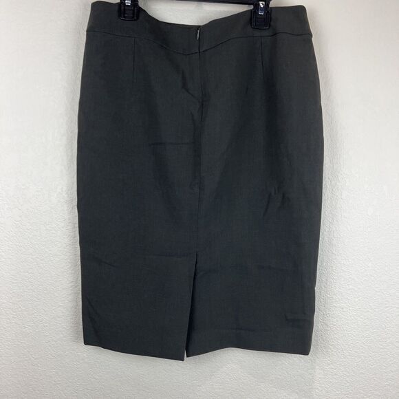 Armani Collezioni Skirt Women 6 Pencil Career Office Brown‎ Wool - Picture 5 of 13